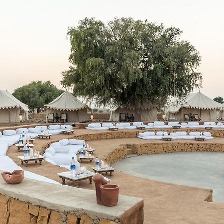 Golden Sandstone Hotel Desert Safari Camp Jaisalmer Buitenkant foto