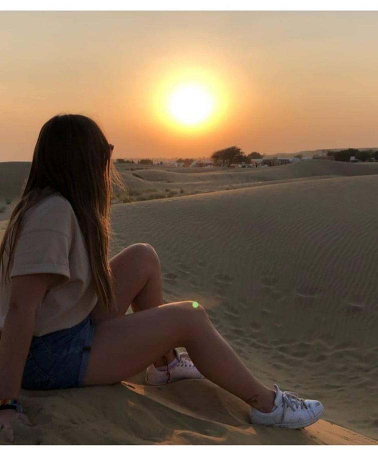 Golden Sandstone Hotel Desert Safari Camp Jaisalmer Buitenkant foto