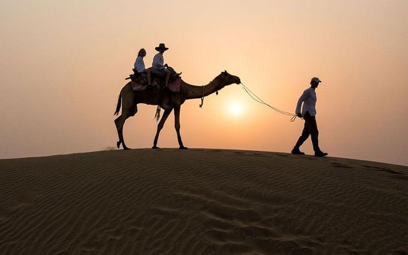 Golden Sandstone Hotel Desert Safari Camp Jaisalmer Buitenkant foto