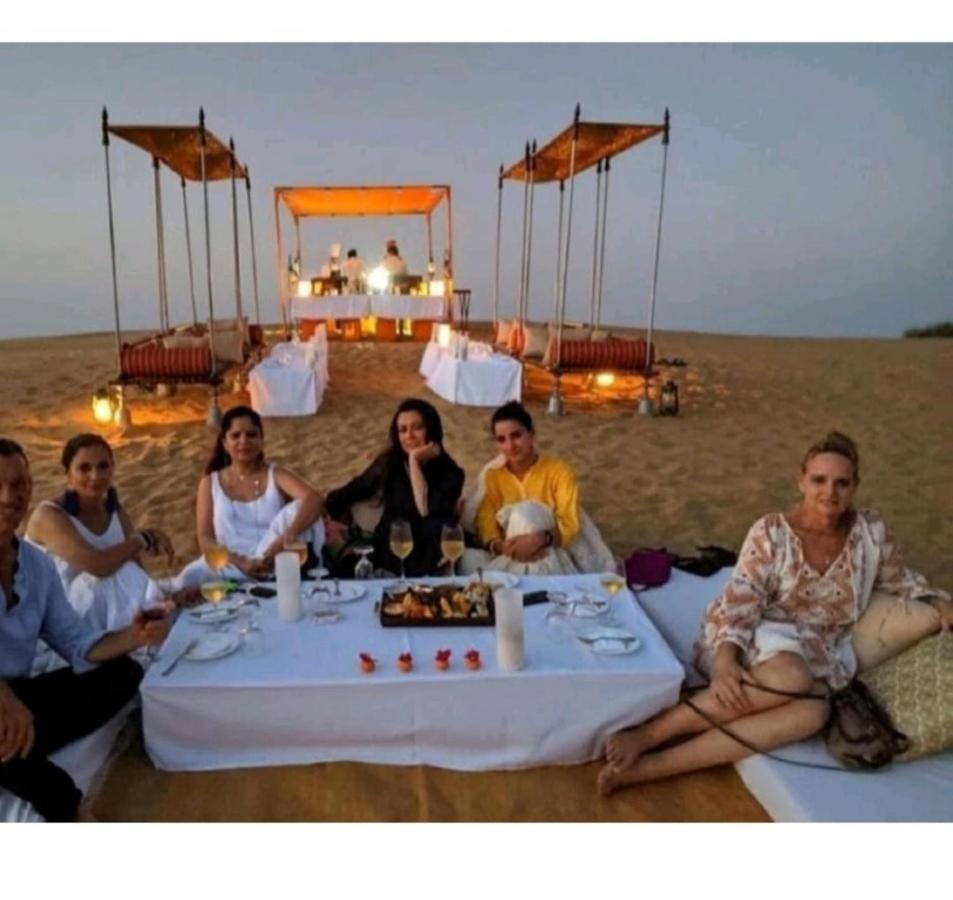 Golden Sandstone Hotel Desert Safari Camp Jaisalmer Buitenkant foto