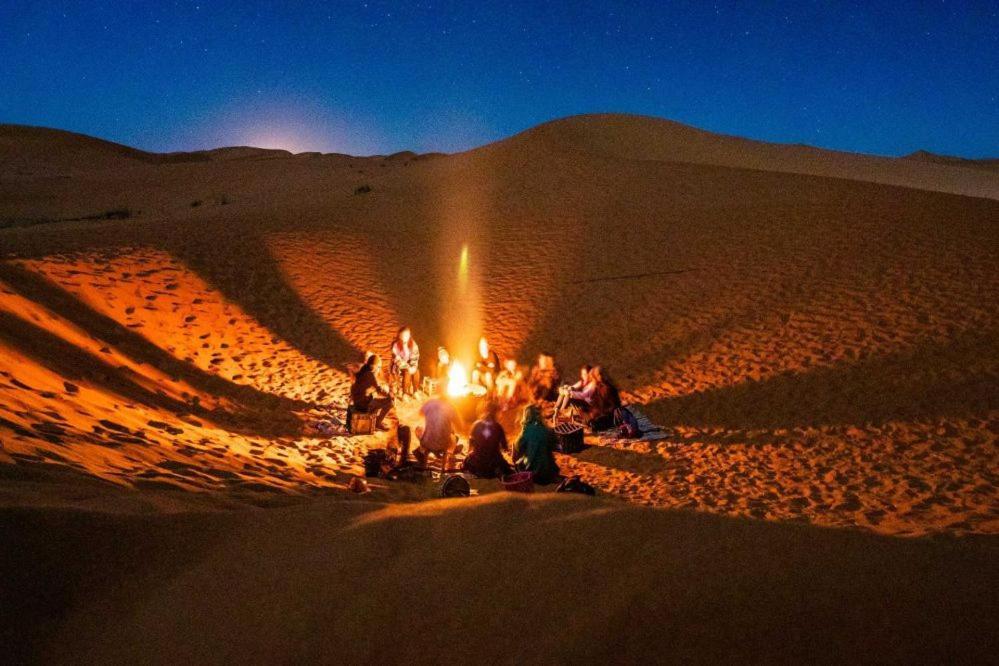 Golden Sandstone Hotel Desert Safari Camp Jaisalmer Buitenkant foto
