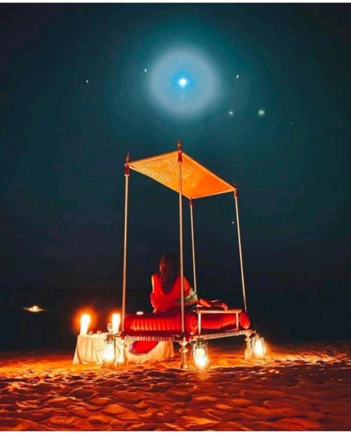 Golden Sandstone Hotel Desert Safari Camp Jaisalmer Buitenkant foto