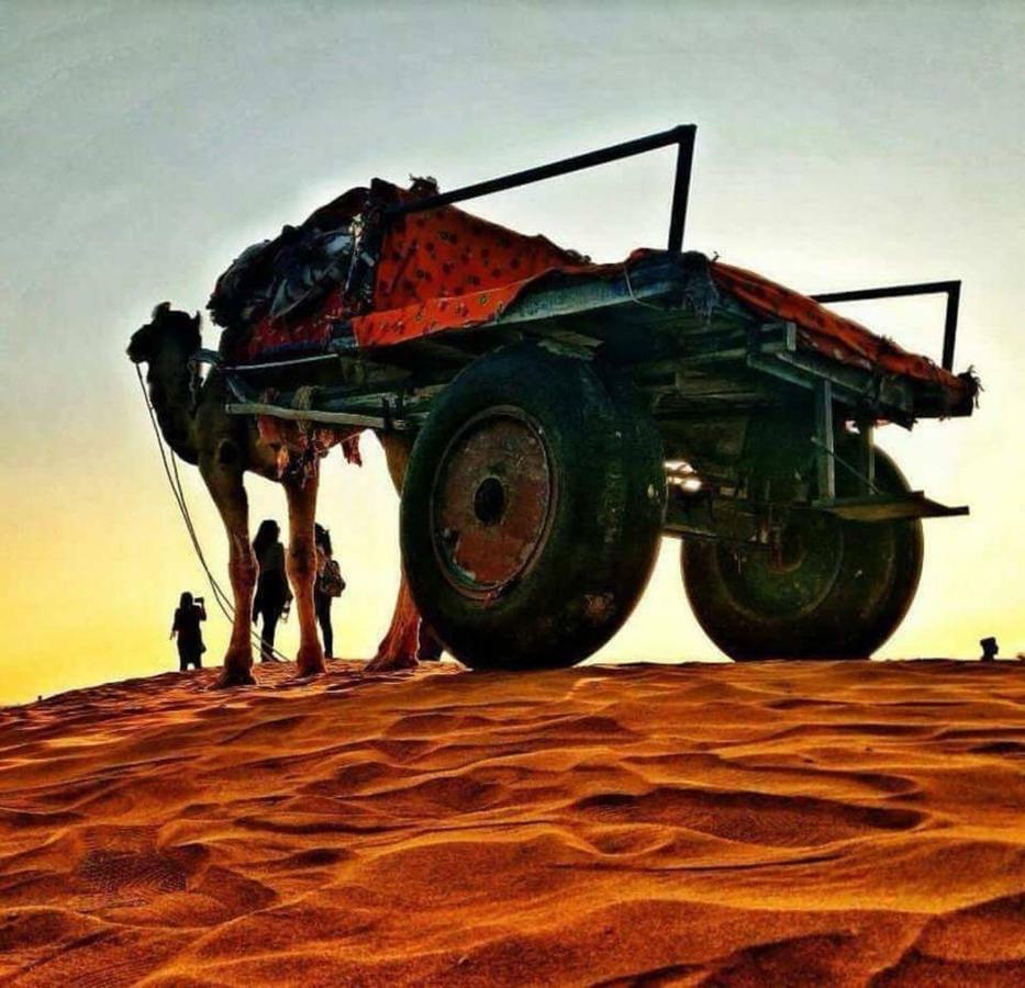 Golden Sandstone Hotel Desert Safari Camp Jaisalmer Buitenkant foto